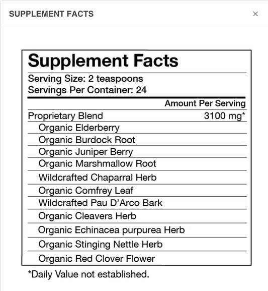 Whole Body Detox Tea