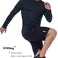 6 Pack Men's Quick Dry Long Sleeve Shirts Moisture Wicking Sun Protection UV UPF SPF Performance T-Shirt for Casual Small 2*black/2*grey/2*dark Grey(6 Pack)