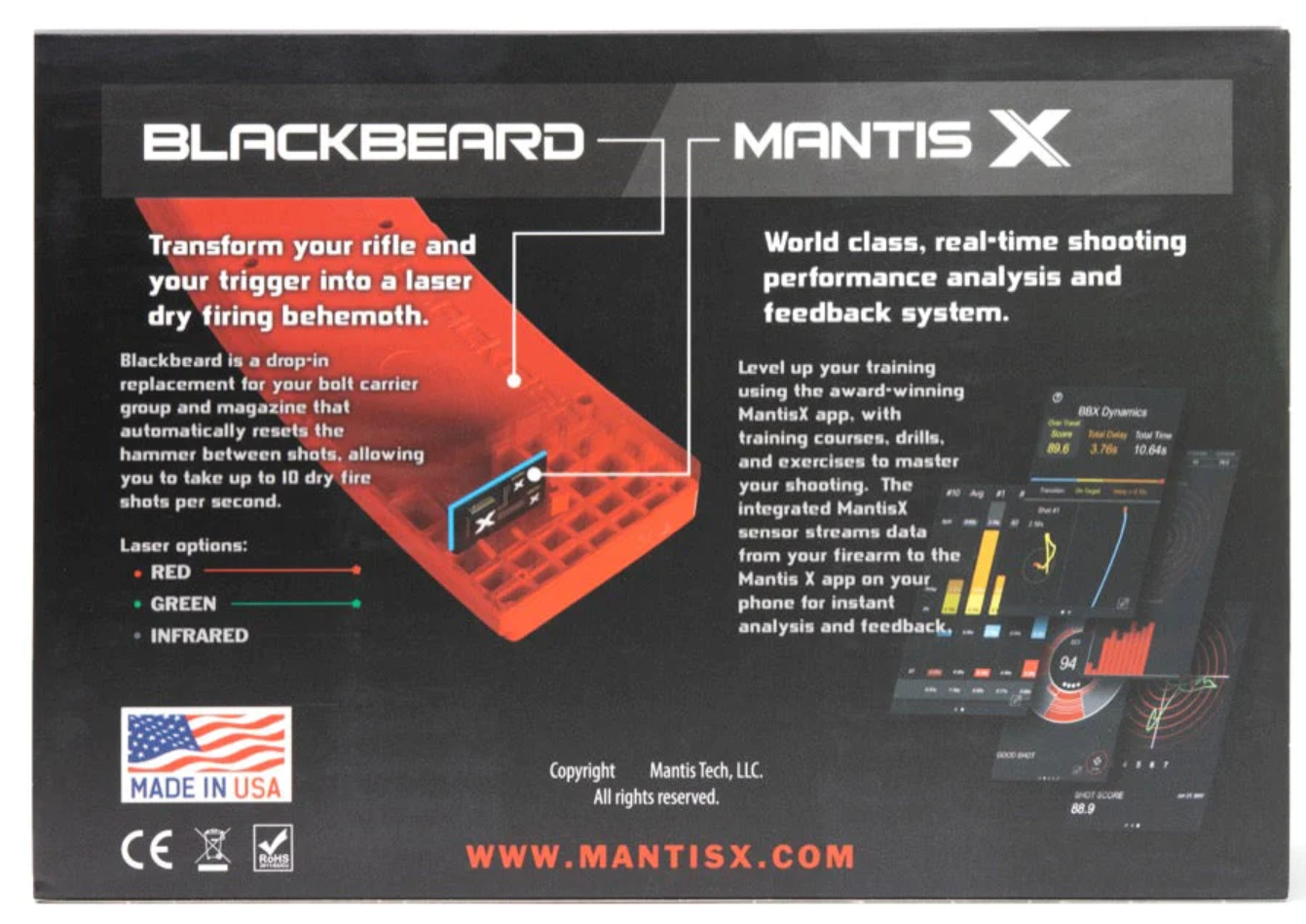 Mantis Blackbeard X -Trigger System for AR-15