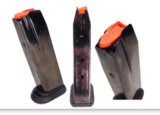 TRT TAP RACK DRY FIRE SAFETY TRAINING AID - 9MM/.40 - PISTOL MAGAZINE DUMMY AMMO (3-PACK)