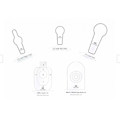 I-MTTS Competition Shooter Reflective Targets