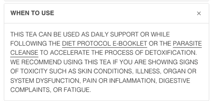 Whole Body Detox Tea