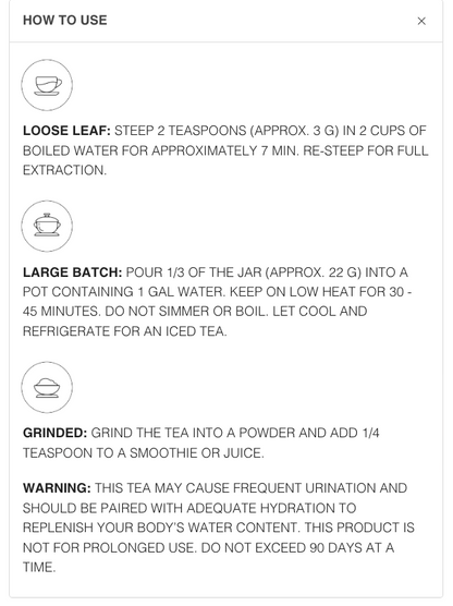 Whole Body Detox Tea