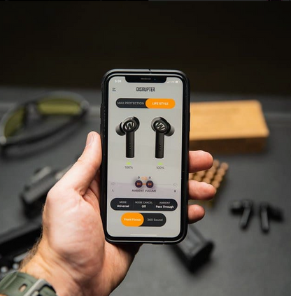 Walker's Disrupter Bluetooth Earbuds