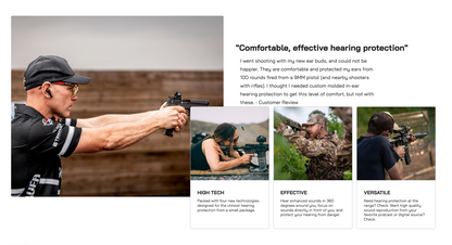 Walker's Disrupter Bluetooth Earbuds