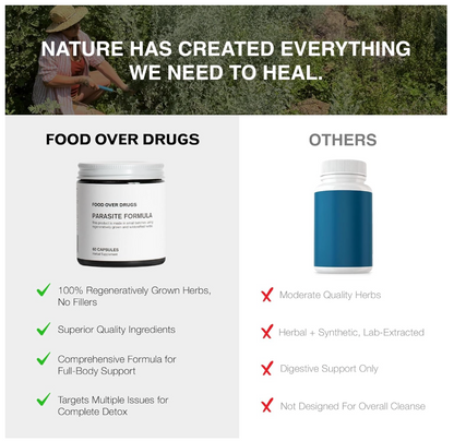 Parasite Detox Cleanse Formula -Food Over Drugs
