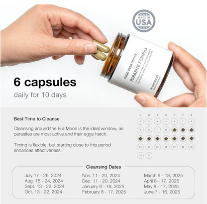 Parasite Detox Cleanse Formula -Food Over Drugs