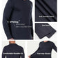 6 Pack Men's Quick Dry Long Sleeve Shirts Moisture Wicking Sun Protection UV UPF SPF Performance T-Shirt for Casual Small 2*black/2*grey/2*dark Grey(6 Pack)