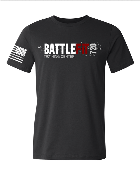 BattleFit 720 Crew Tee Black