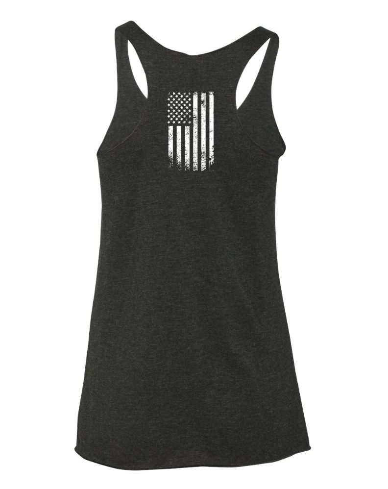 BattleFit Tri Blend Black Tank